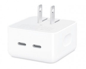     Apple 35W Dual USB-C Port Compact Power Adapter (MNWM3)