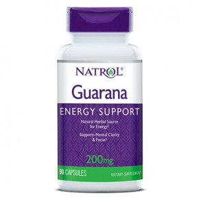  Natrol Guarana 200 mg 90 caps 100-78-1717696-20