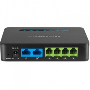 VoIP- Grandstream HandyTone HT814, 4  FXS, Gigabit NAT , 1LAN, 1WAN 3