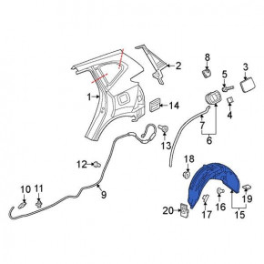  Avtm Honda CRV 17-   (443037385)