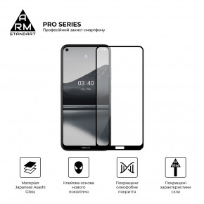   ArmorStandart Pro  Nokia 3.4 Black (ARM59580) 3