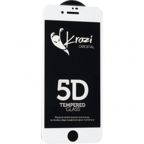   Krazi 5D iPhone 7/8 White 5