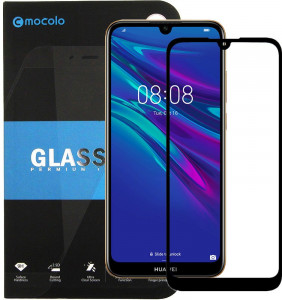   Mocolo 2.5D Full Cover Tempered Glass Huawei Y6 Pro 2019 Black #I/S