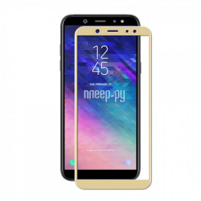  c TTech Full Cover 3D Series 9H Samsung A6 2018 A600 Gold (BS-000056321)