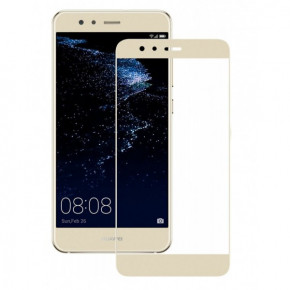  c TTech Full Cover 3D Series 9H Huawei P10 Lite Gold (BS-000058238)