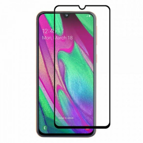  c TTech Full Cover 3D Series 9H Samsung Galaxy A40 2019 Black (BS-000064464)