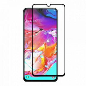  c TTech Full Cover 3D Series 9H Samsung Galaxy A70 2019 Black (BS-000064465)