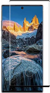   TOTO 5D Full Curved Screen Temperd Glass Samsung Galaxy Note10 Black #I/S