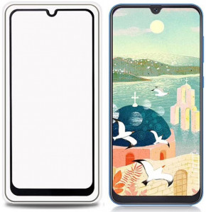   TOTO 5D Full Cover Tempered Glass Samsung Galaxy M30s Black #I/S