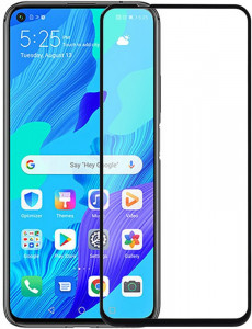   TOTO 5D Cold Carving Tempered Glass Huawei Nova 5T Black #I/S