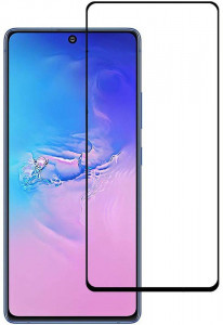   TOTO 5D Full Cover Tempered Glass Samsung Note 10 Lite Black #I/S