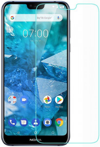   TOTO Hardness Tempered Glass 0.33mm 2.5D 9H Nokia 7.1 Plus #I/S