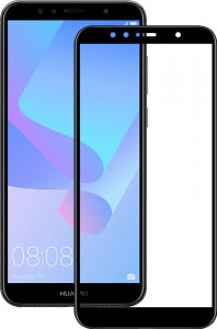   TOTO 5D Full Cover Tempered Glass Huawei Y6 Prime 2018 Black #I/S 3