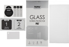   TOTO 5D Full Cover Tempered Glass Samsung Galaxy A70 Black #I/S 3