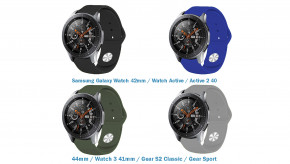    BeCover 4   Samsung Galaxy Watch 42mm / Watch Active / Active 2 40/44mm / Watch 3 41mm / Gear S2 Classic / Gear Sport Boy (706503)