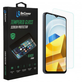   BeCover  Poco M5 4G 3D Crystal Clear Glass (708097)