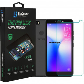   BeCover  Tecno POP 2F 3D Crystal Clear Glass (708131)