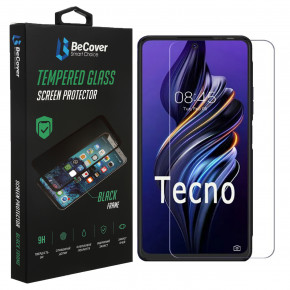   BeCover  Tecno POVA Neo 2 (LG6n) 3D Crystal Clear Glass (708551) 4