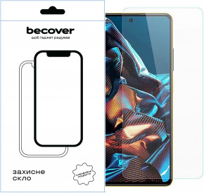   BeCover Poco X5 Pro 5G 3D Crystal Clear Glass (709251)