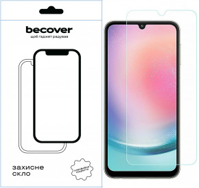   BeCover Samsung Galaxy A24 4G SM-A245 3D Crystal Clear Glass (709256) 