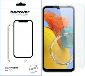   BeCover Samsung Galaxy M14 5G SM-M146 3D Crystal Clear Glass (709259) 