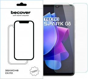    BeCover Tecno Spark Go 2023 (BF7) 3D Crystal Clear Glass (709263) (0)