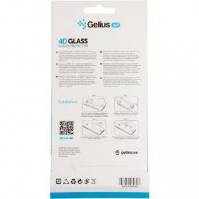   Gelius Pro 4D Full Glue  Realme XT Black 4