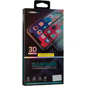   Gelius Pro 3D Full Glue + Installation frame  iPhone 11 Pro Black 5