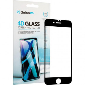   Gelius Pro 4D iPhone 7 Black 