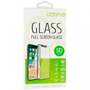   Optima 5D Full Glue  Samsung A315 A31 Black