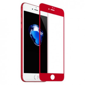   0.3mm Caesar 3D Full Glass iPhone 7 Plus red Remax 350056