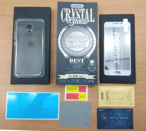  Remax Crystal Set White ( + )  Meizu M3/M3S