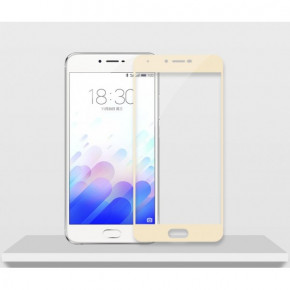  c TTech Full Cover 3D Series 9H Meizu M5 Note Gold (BS-000041476)