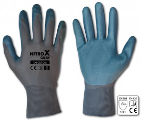   Bradas Nitrox Gray 8 (RWNGY8)