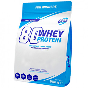    6Pak 80 Whey Protein 908  (29350004)