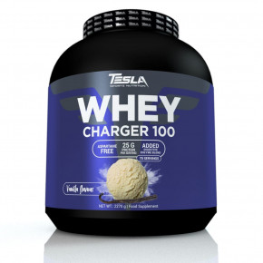  Tesla Nutrition Whey Charger 100 2270g Raspberry Yoghurt