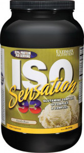  Ultimate Nutrition ISO Sensation 910g vanilla bean