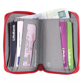  Lifeventure Recycled RFID Bi-Fold Wallet raspberry (68725) 5