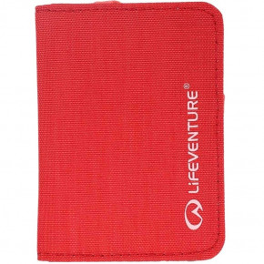  Lifeventure Recycled RFID Card Wallet raspberry (68257) 6