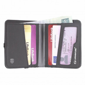  Lifeventure Recycled RFID Compact Wallet grey (68266) 5