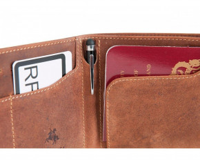  Visconti Jet 726 RFID Oil Tan 4