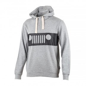  JEEP HOODED SWEATSHIRT GRILLE Print M (O102565-G433)