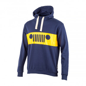  JEEP HOODED SWEATSHIRT GRILLE Print S (O102565-K877)