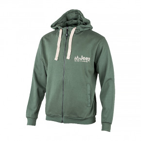  JEEP HOODED SWEATSHIRT FULL ZIP The spirit of Adventure 2XL (O102570-E846)