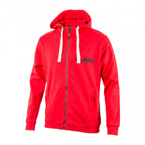  JEEP HOODED SWEATSHIRT FULL ZIP The spirit of Adventure S (O102570-R699)