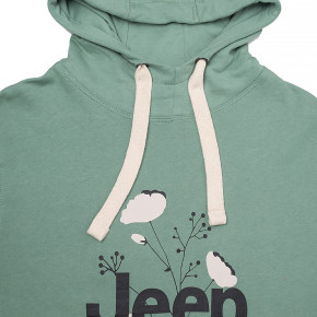  JEEP HOODED OVERSIZE SWEATSHIRT Botanical Print L (O102606-E854) 4