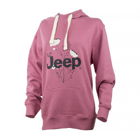  JEEP HOODED OVERSIZE SWEATSHIRT Botanical Print L (O102606-P490)