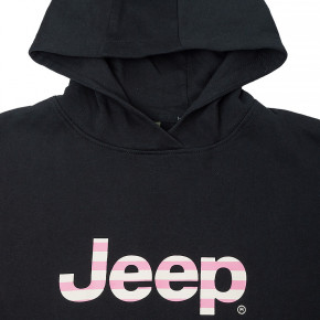  JEEP HOODED CROPPED SWEATSHIRT Striped Print M (O102609-B000) 4