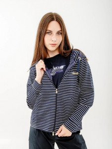  AUSTRALIAN STRIPES HOODIE POLYVISCOSA JACKET S LSDGC0010-020