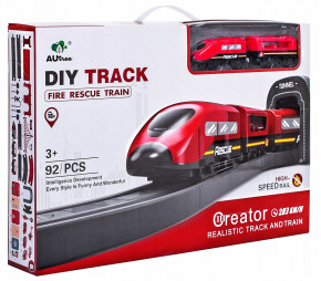   Diy Track Fire Rescue Train   11